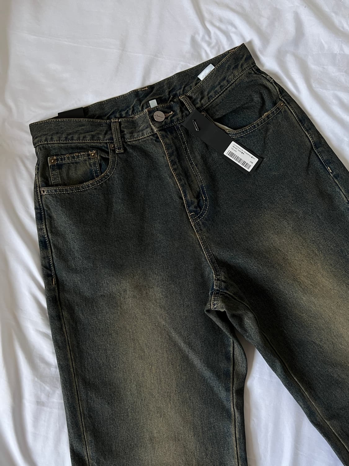 [48] 노이어 디스트로이드 플레어 데님 팬츠 상품이미지1