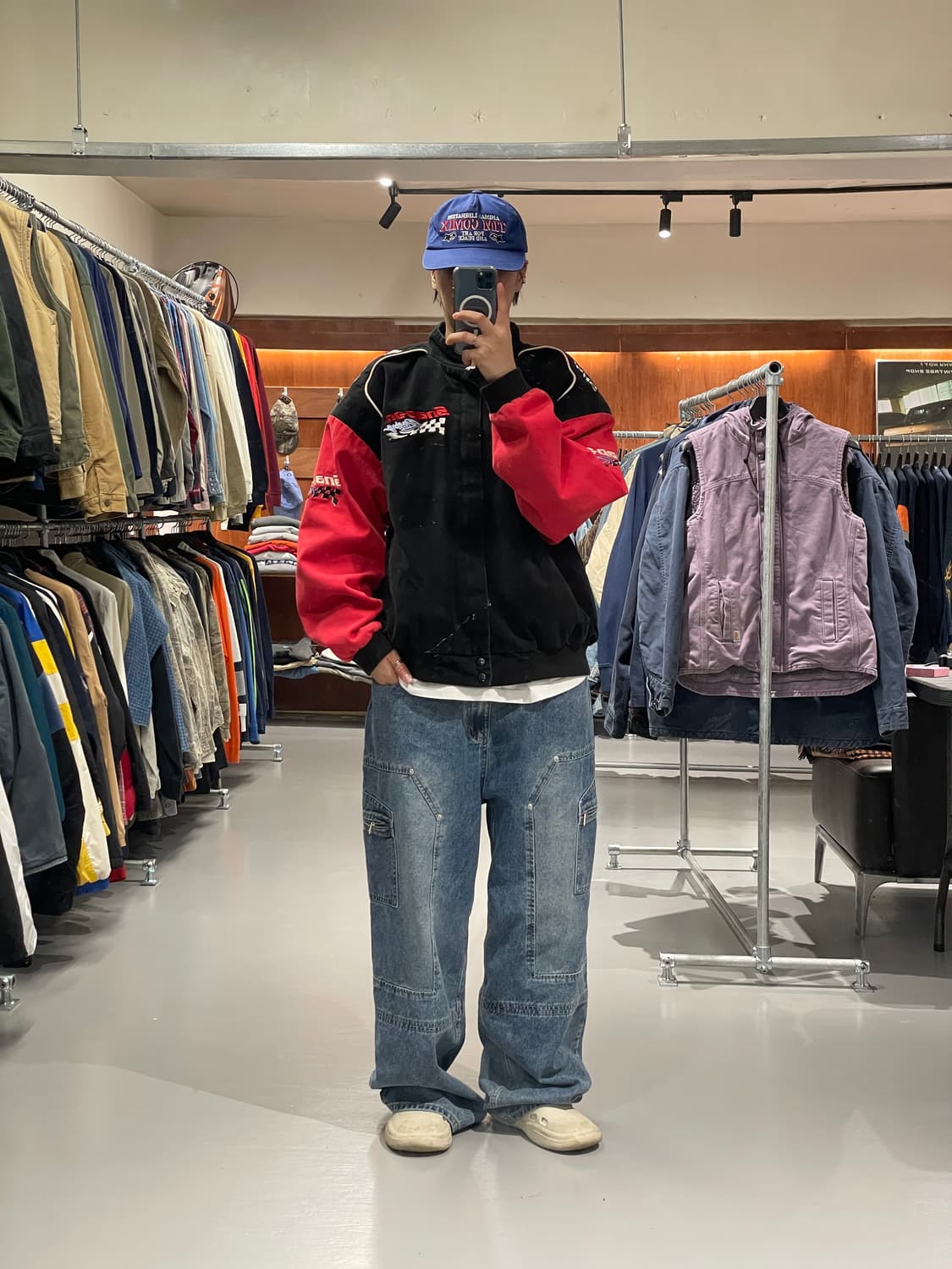 스냅온 레이싱 자켓(페인팅) 상품이미지5