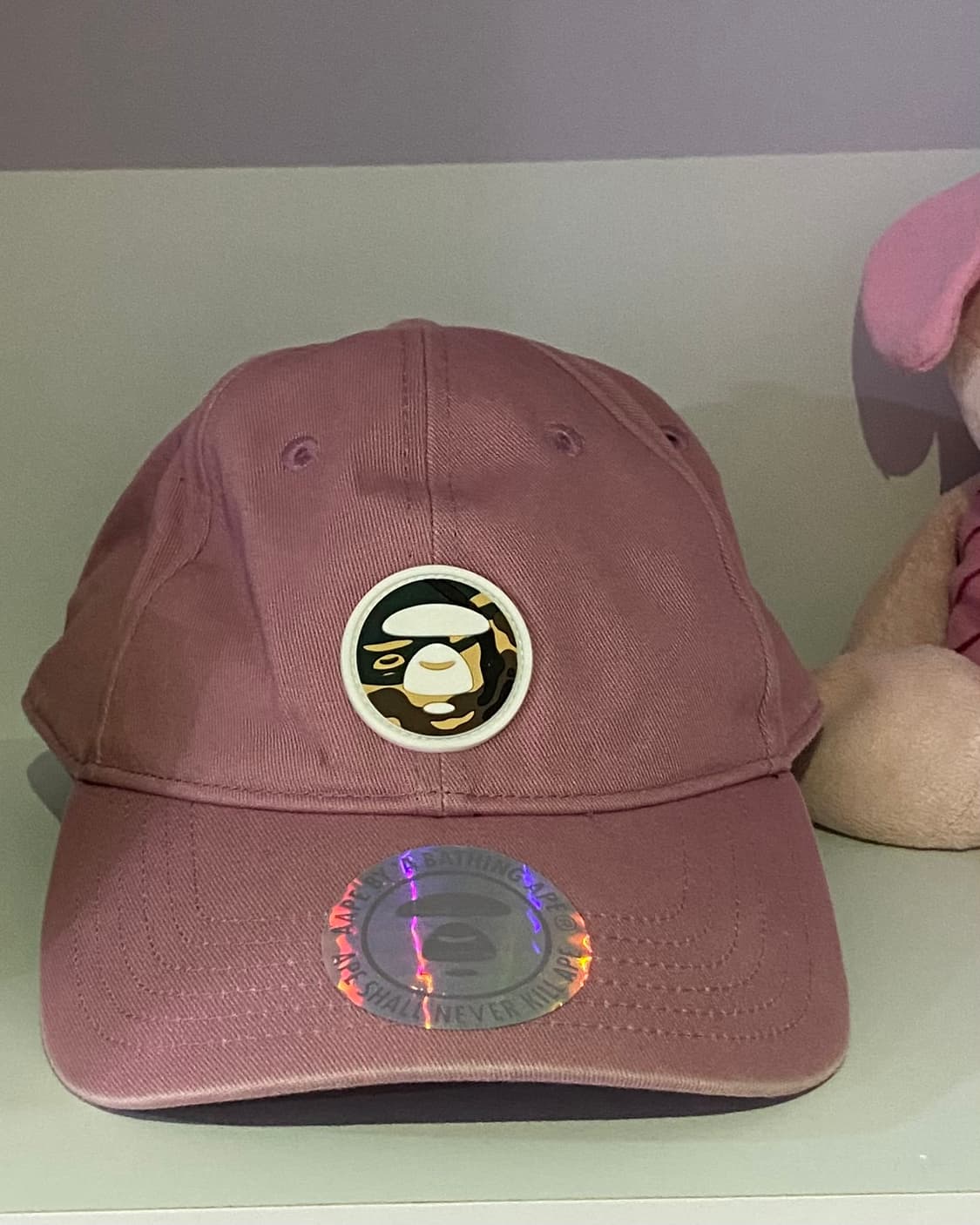 에이프 로고 볼캡 상품이미지1