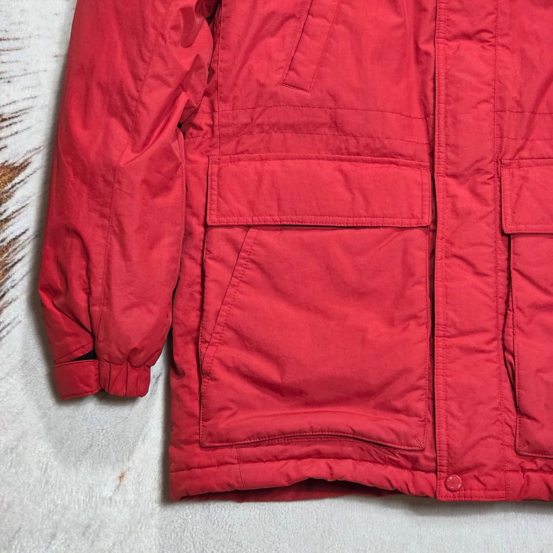 디키즈 레드 패딩 점퍼 상품이미지3
