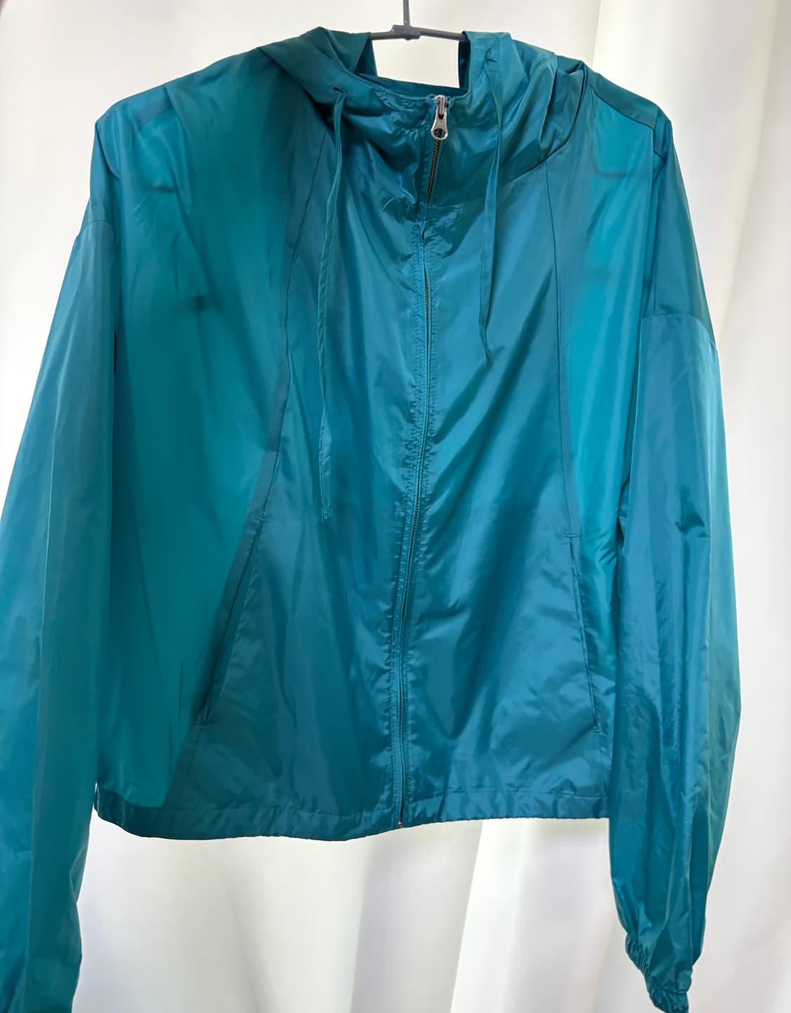 버뮬라 glossy hoodie anorak (blue green) 상품이미지2