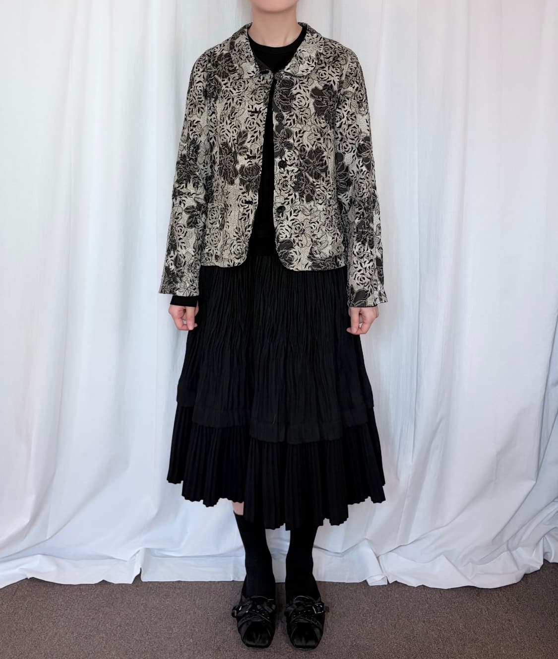Punching Leather Short Jacket 상품이미지2