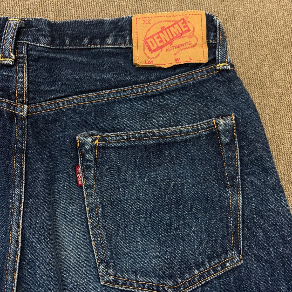 denime 드님 스트레이트 셀비지 데님 상품이미지5
