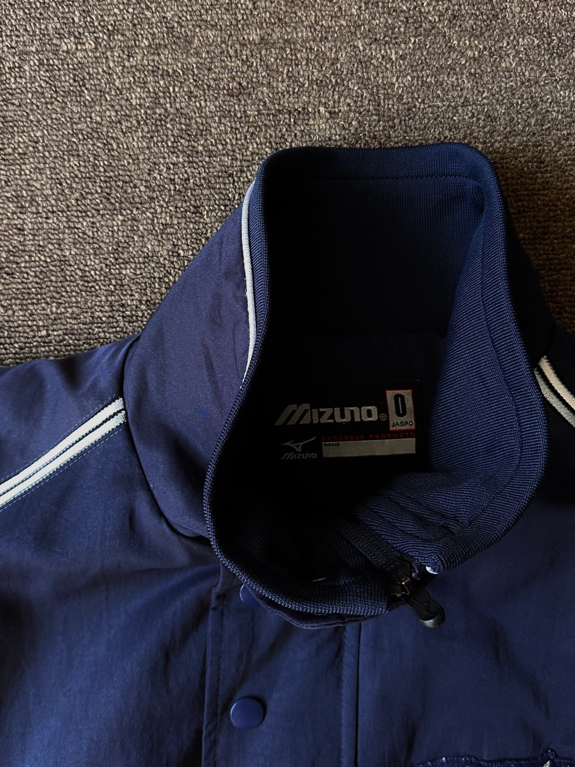Mizuno 히가시오미 야구부 오버 블루종 상품이미지8