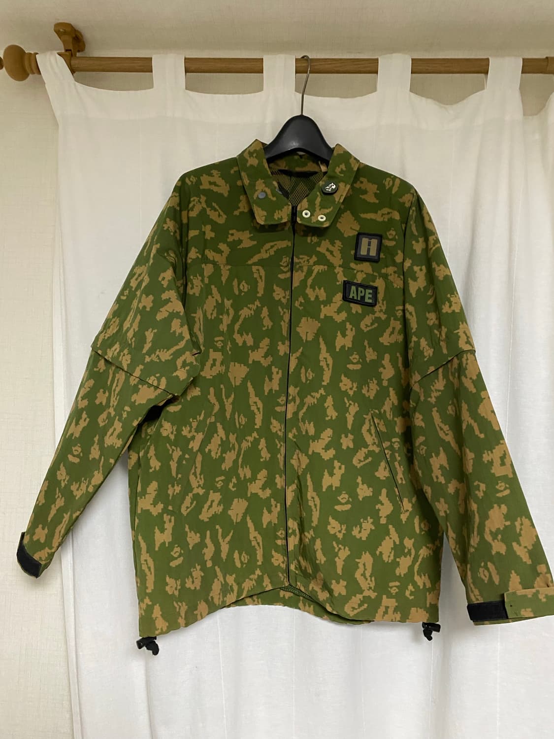 니고 베이프 카모 컨버터블 자켓 상품이미지1