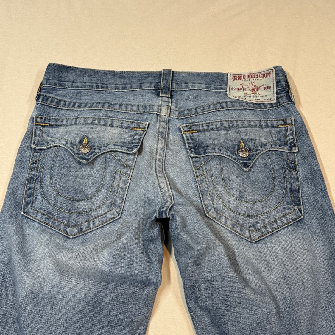 36inch) 트루릴리전 빌리 부츠컷 데님 청바지 상품이미지2