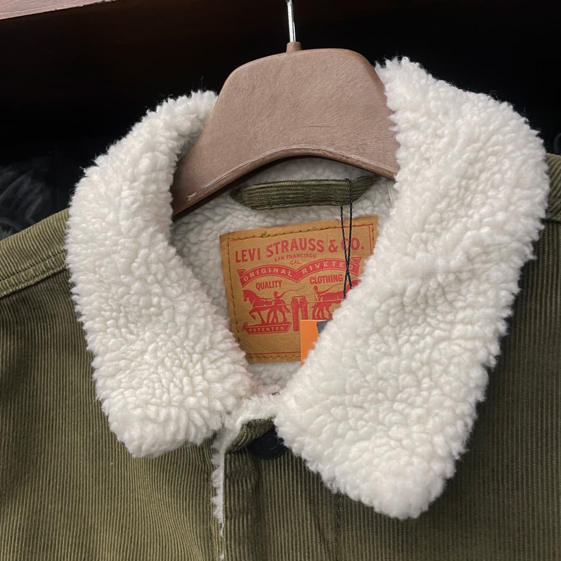 리바이스 타입2 코듀로이 쉐르파 자켓 상품이미지3