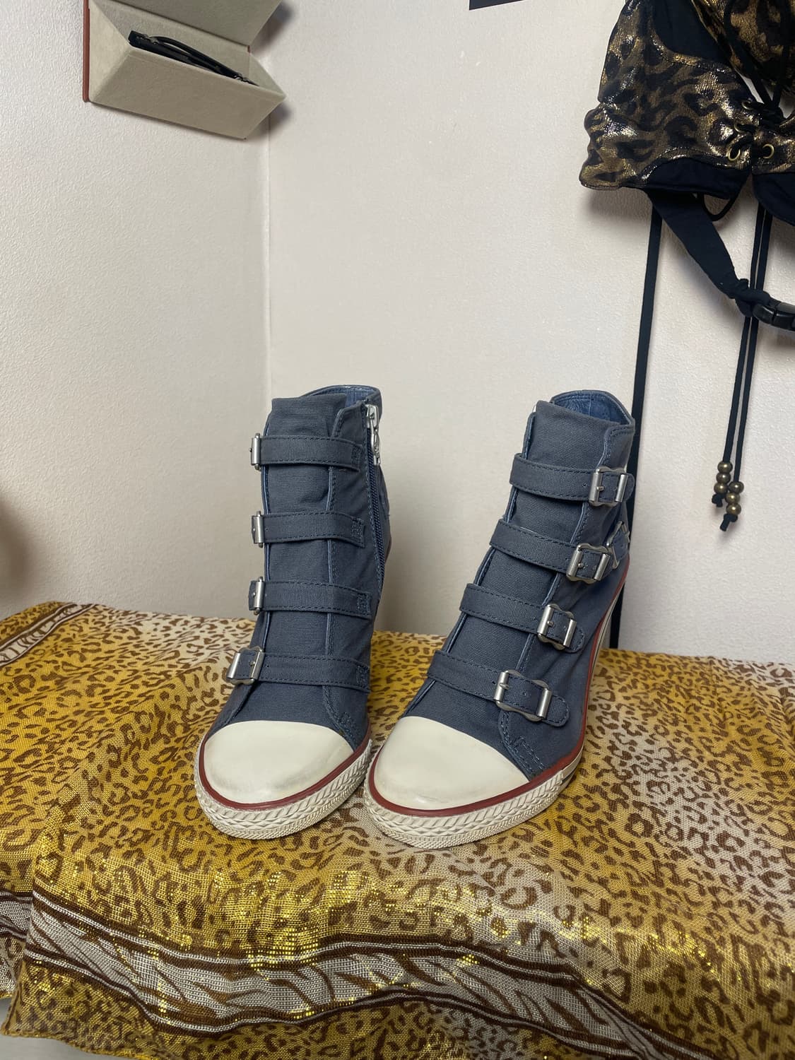 ASH 웨지힐 스니커즈 컨버스 상품이미지2