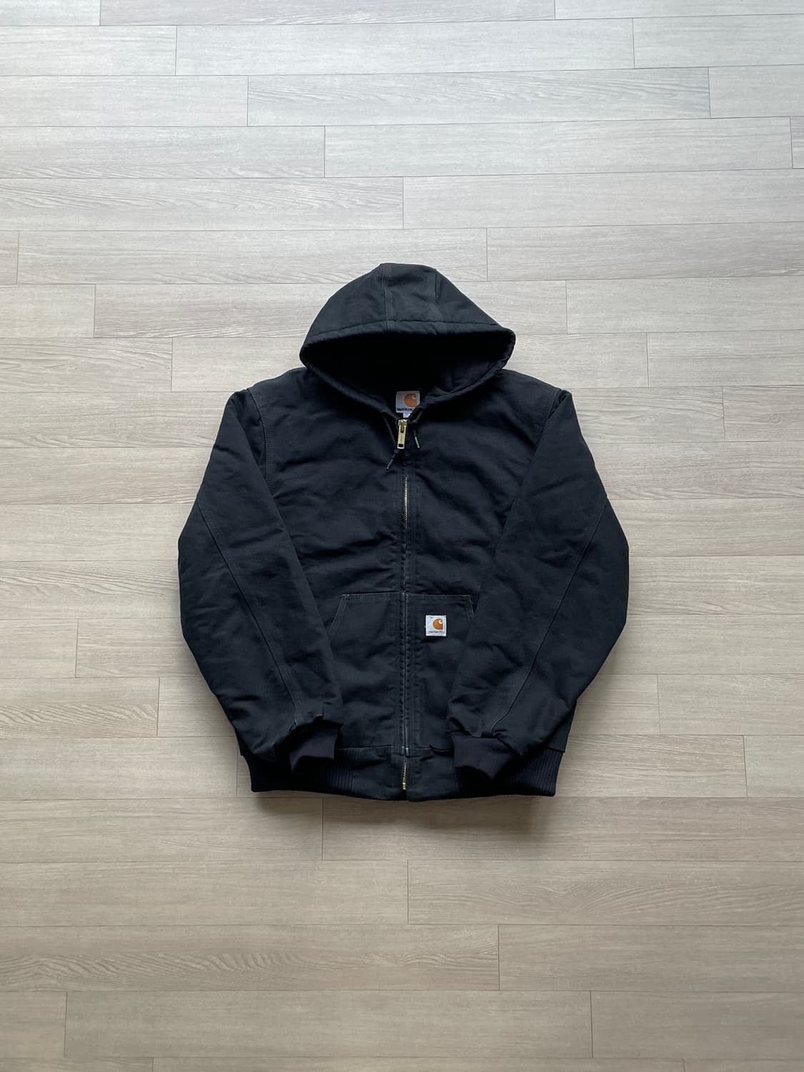 칼하트 J140 BLK 블랙 액티브 자켓 빈티지 상품이미지1