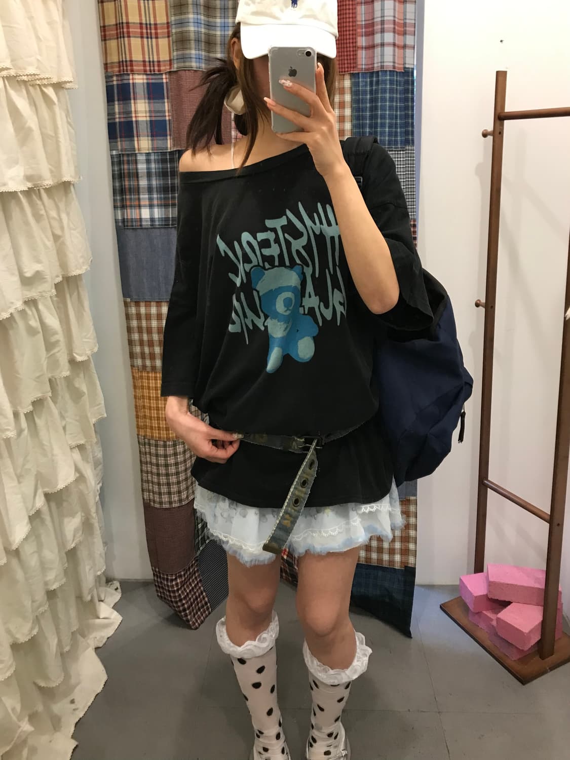히스테릭글래머 베어 반팔 티셔츠 상품이미지1