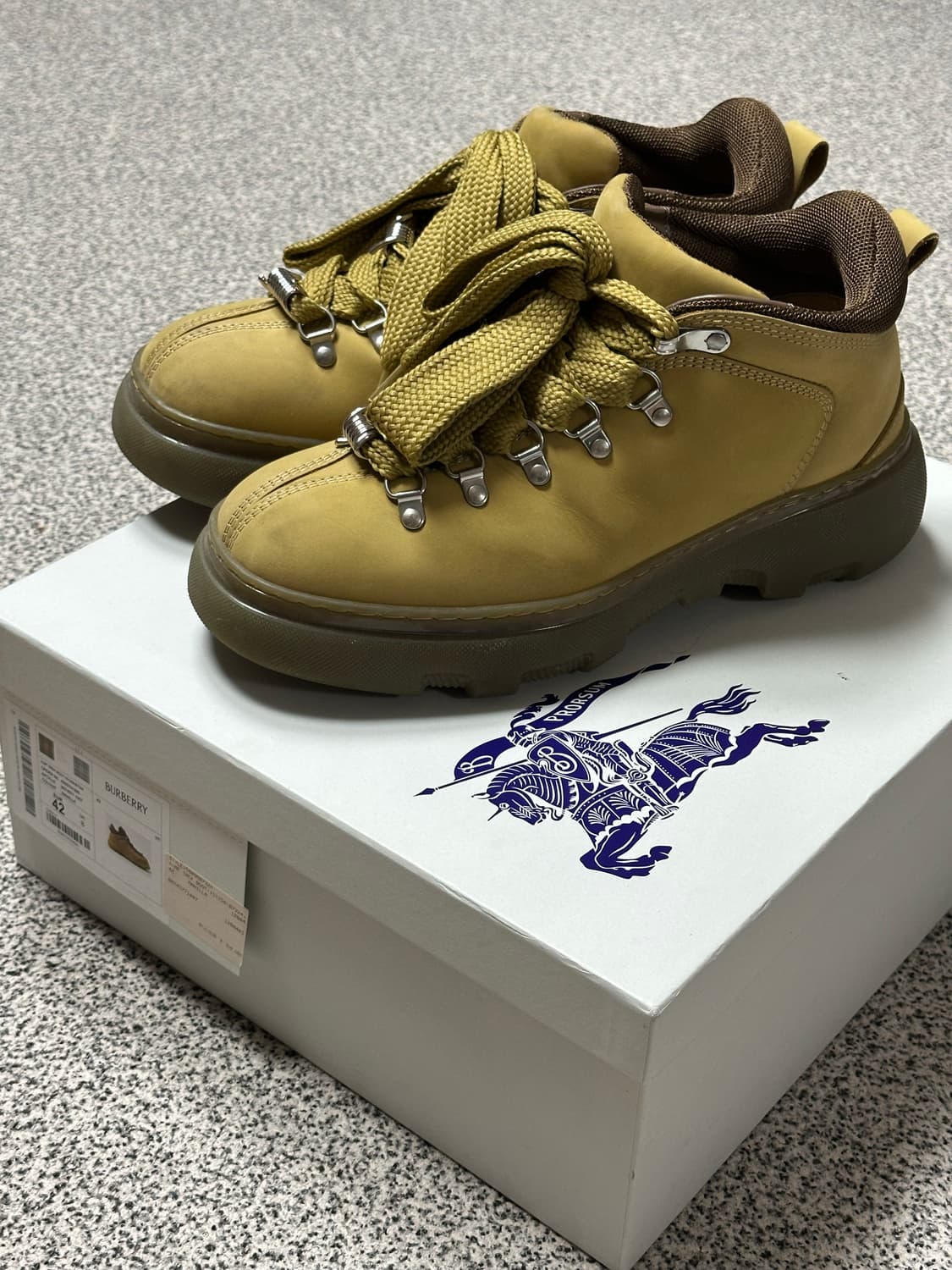 [42] 버버리(burberry) 트랙부츠 마닐라 상품이미지1