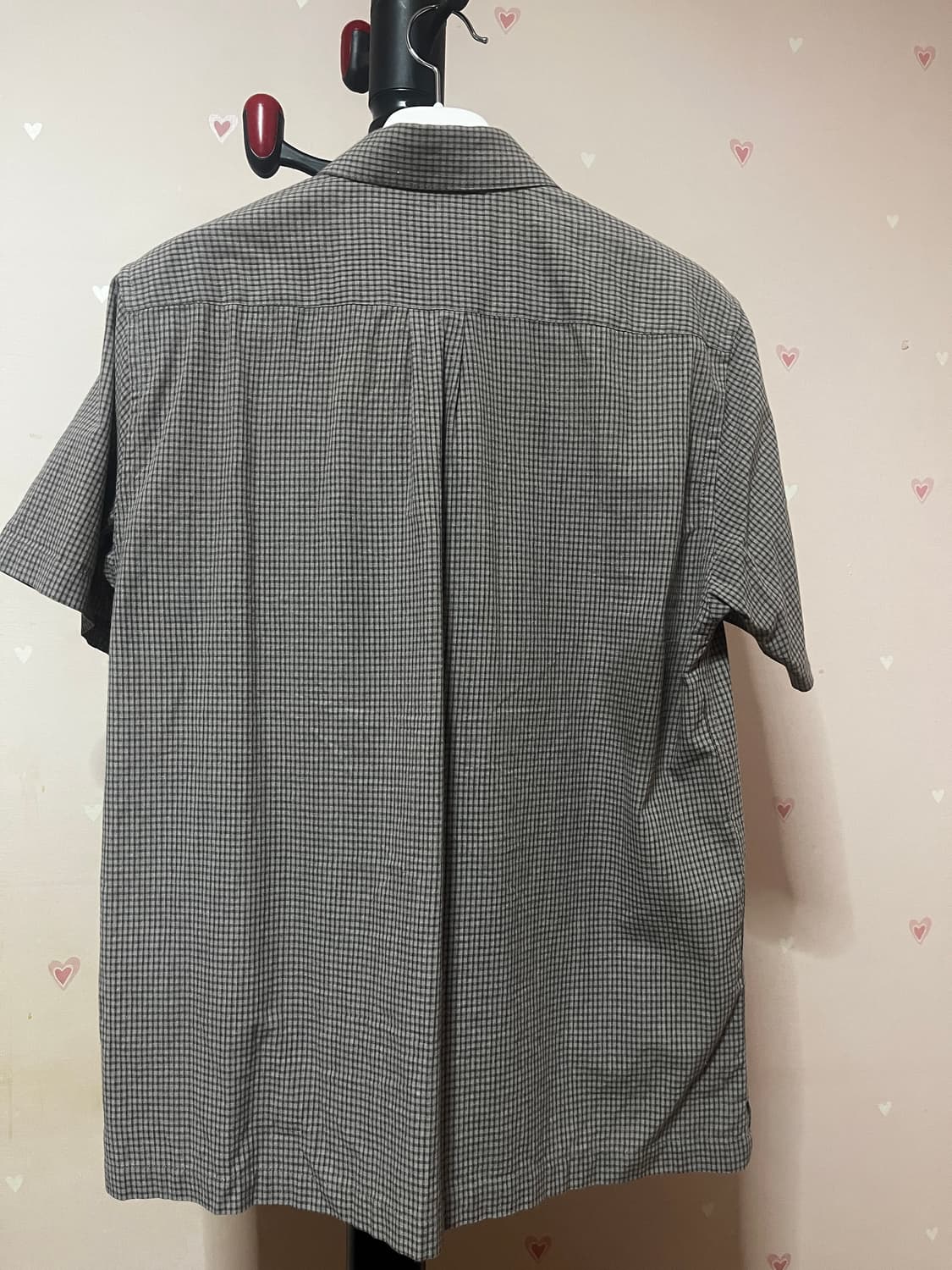 Lores Mini Plaid S/S Shirts - Brown  상품이미지5