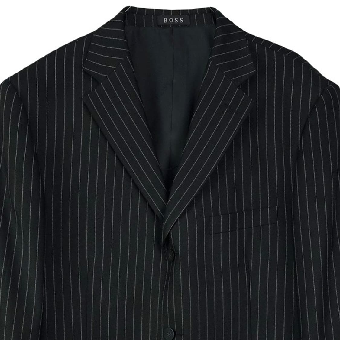 [휴고보스] 데디 숄더 빈티지 스트라이프 쓰리버튼 블레이저 P01577 상품이미지4