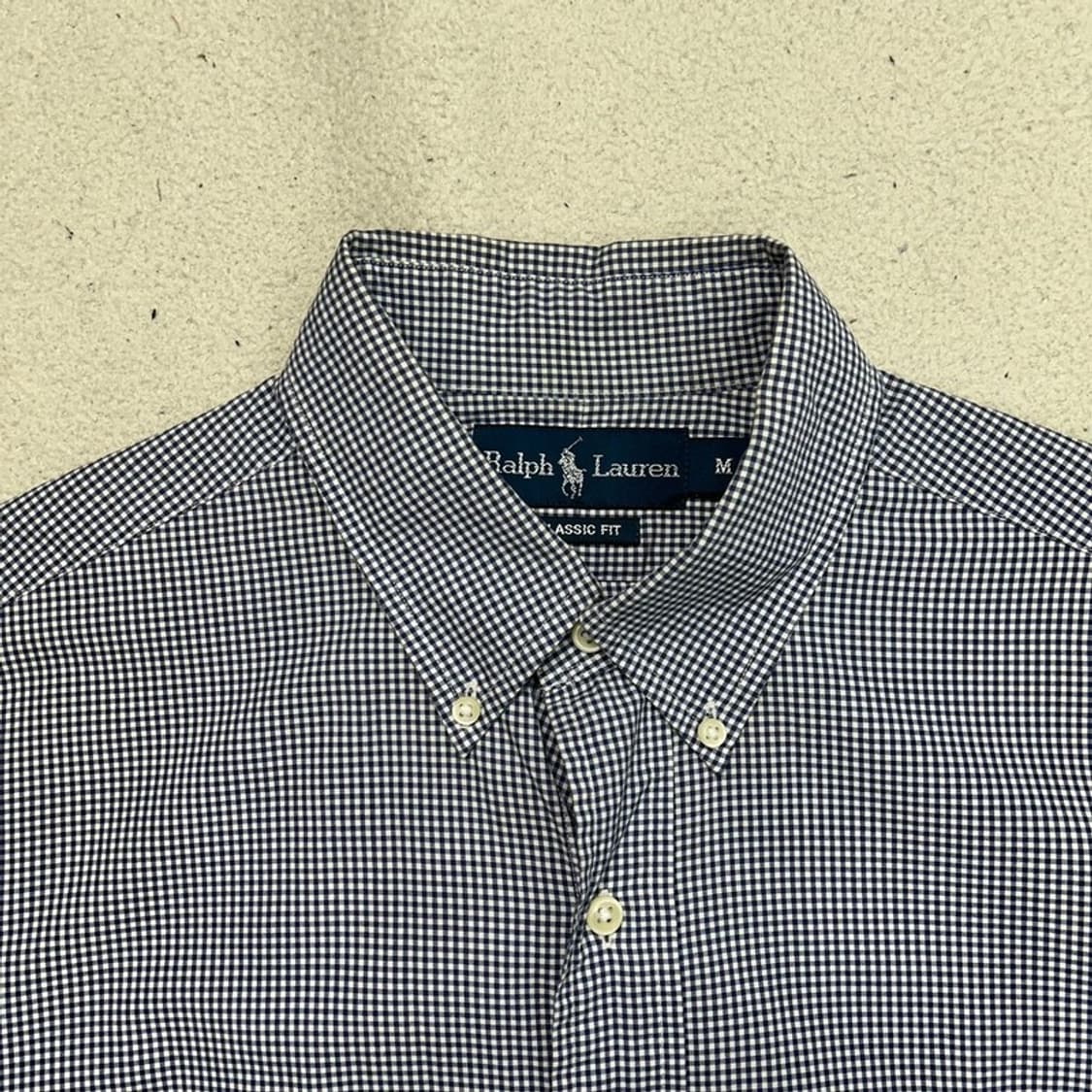 POLO RALPH LAUREN 체크 반팔 셔츠 M 상품이미지6