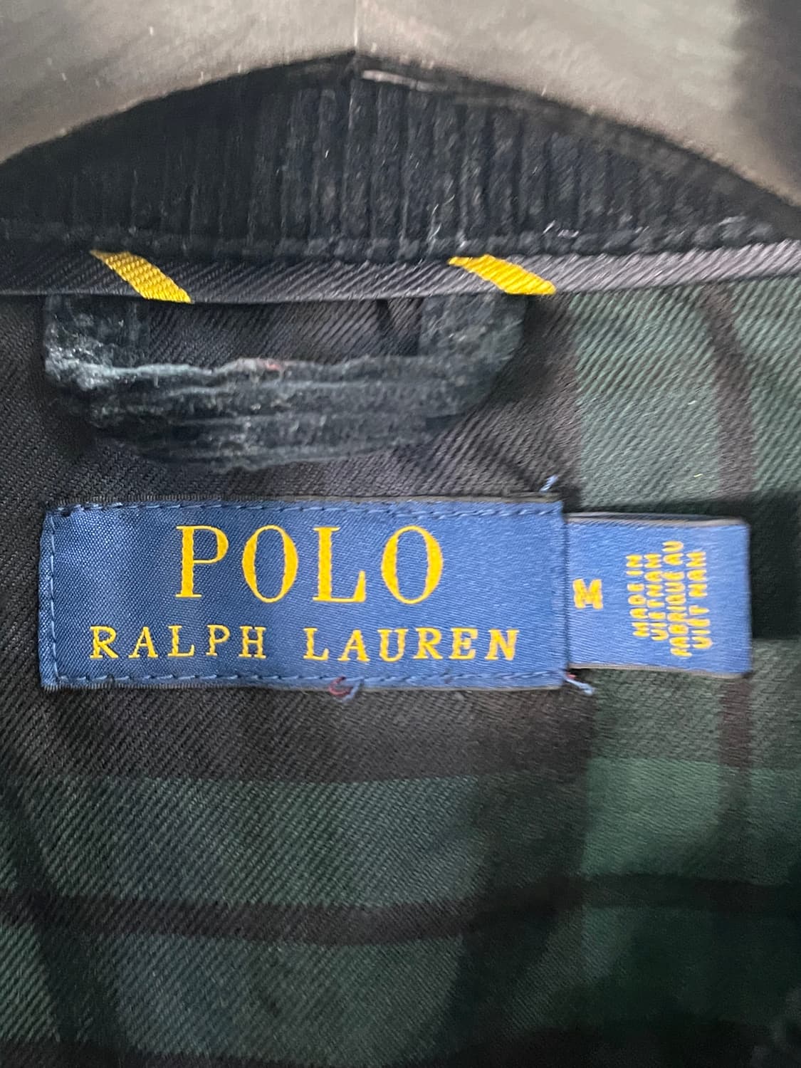 폴로 랄프로렌 코듀로이 헤링턴 자켓 (on.398) 상품이미지5