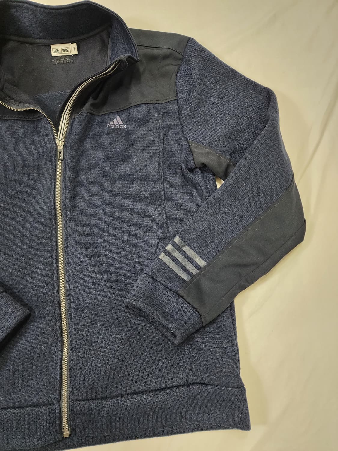 아디다스 골프 플리스 네이비 집업 자켓 상품이미지6