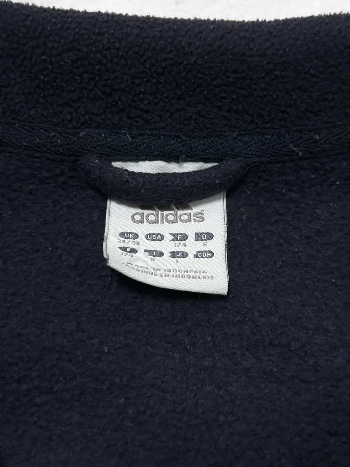 아디다스 자수로고 삼선 후리스 상품이미지7