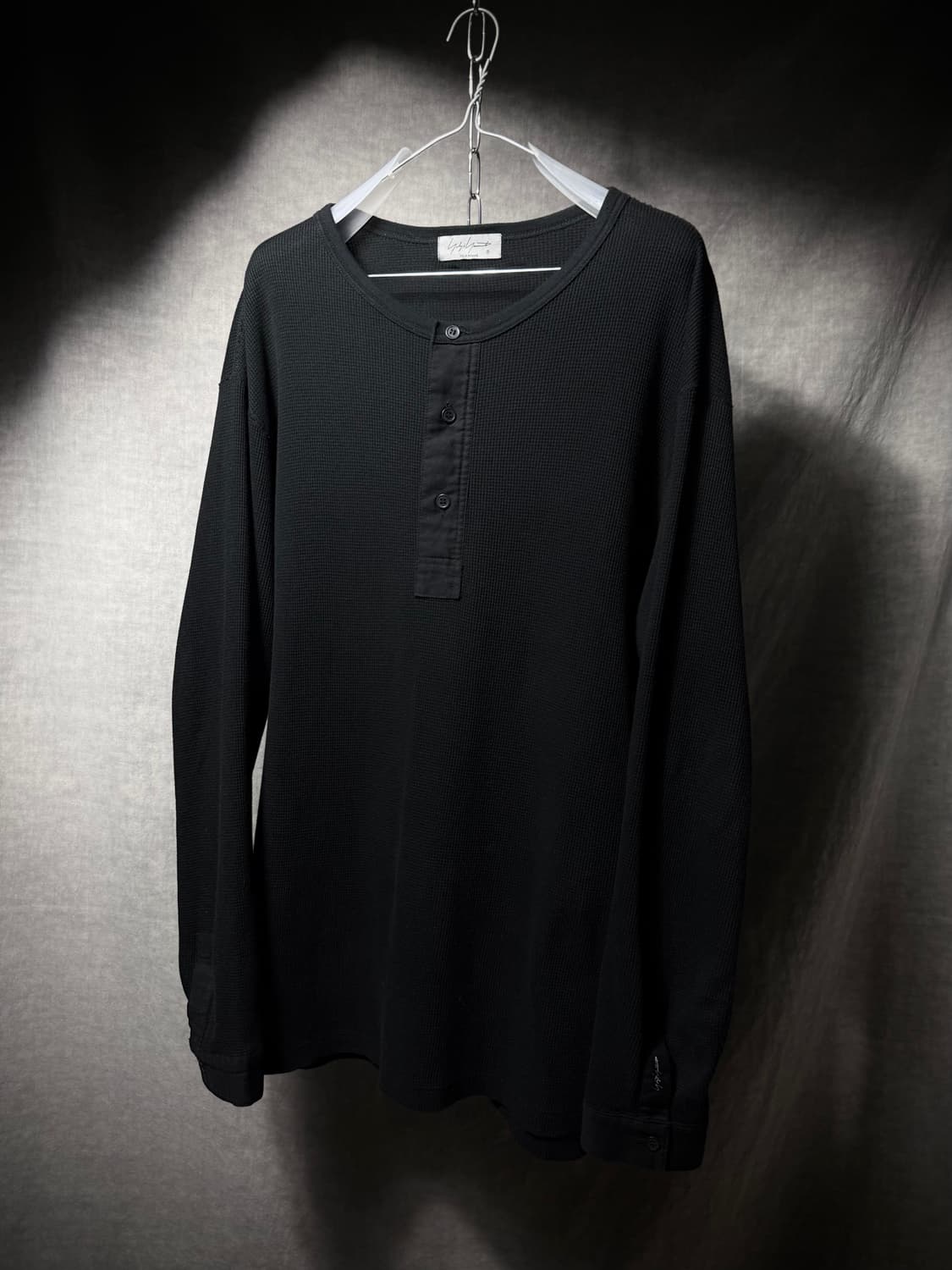 Yohji Yamamoto Pour Homme Henley Neck 상품이미지2