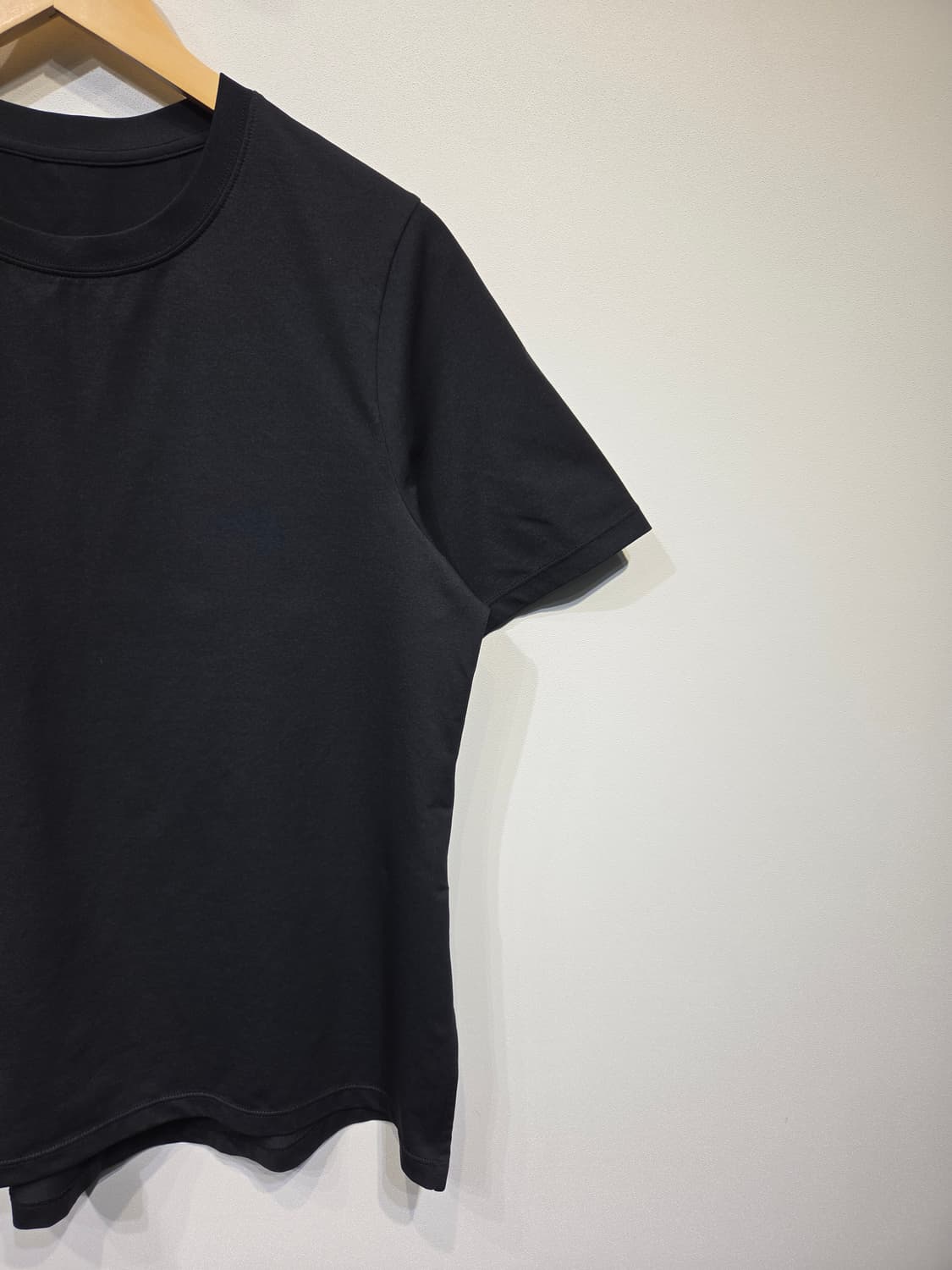 안다르(andar) 기능성 베이직 숏슬리브 블랙 상품이미지5