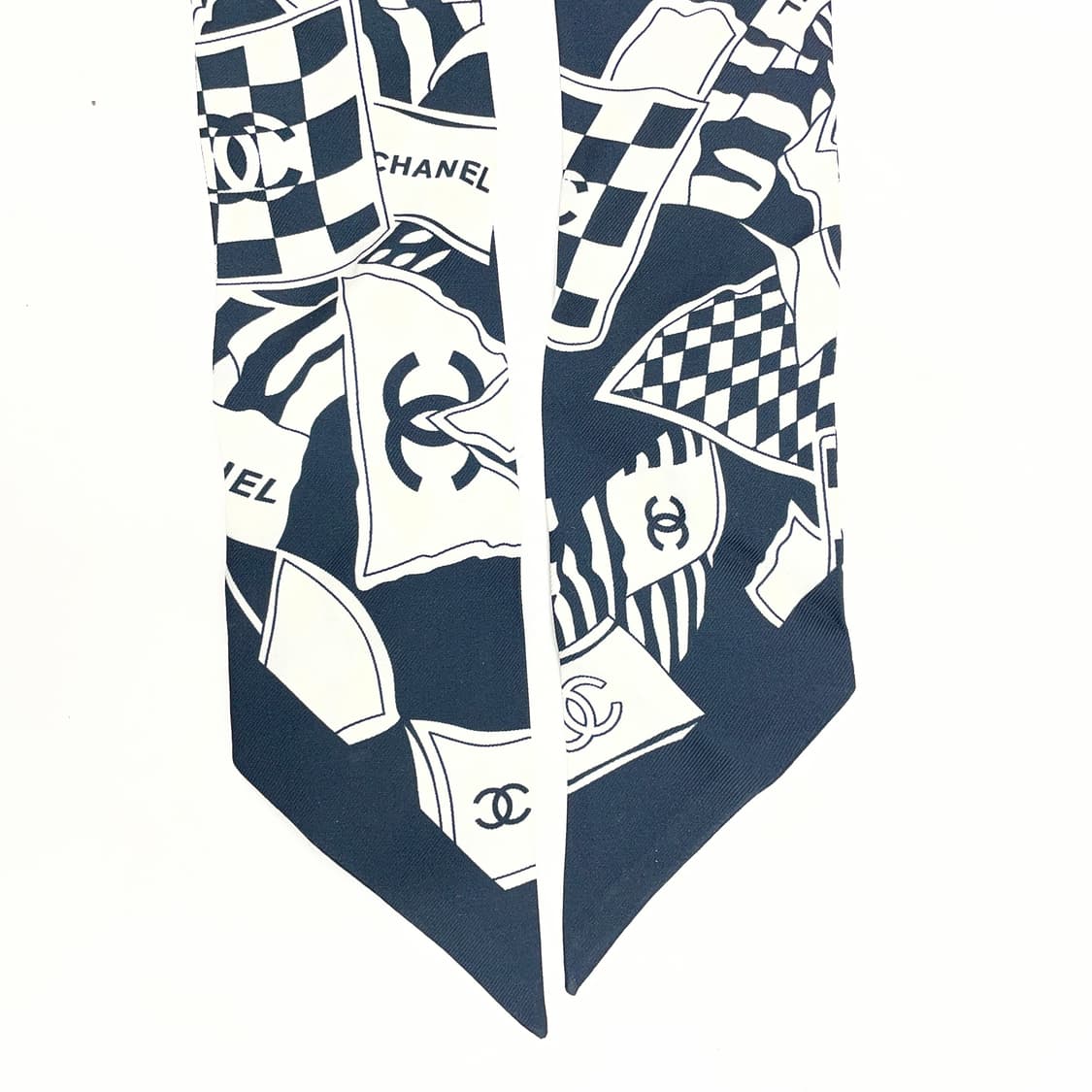 샤넬 로고 방도 스카프 상품이미지7