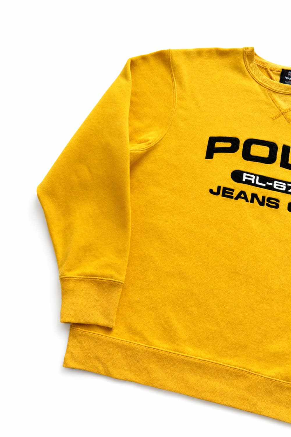90s 폴로 진스 스펠아웃 스웻셔츠 L 상품이미지3