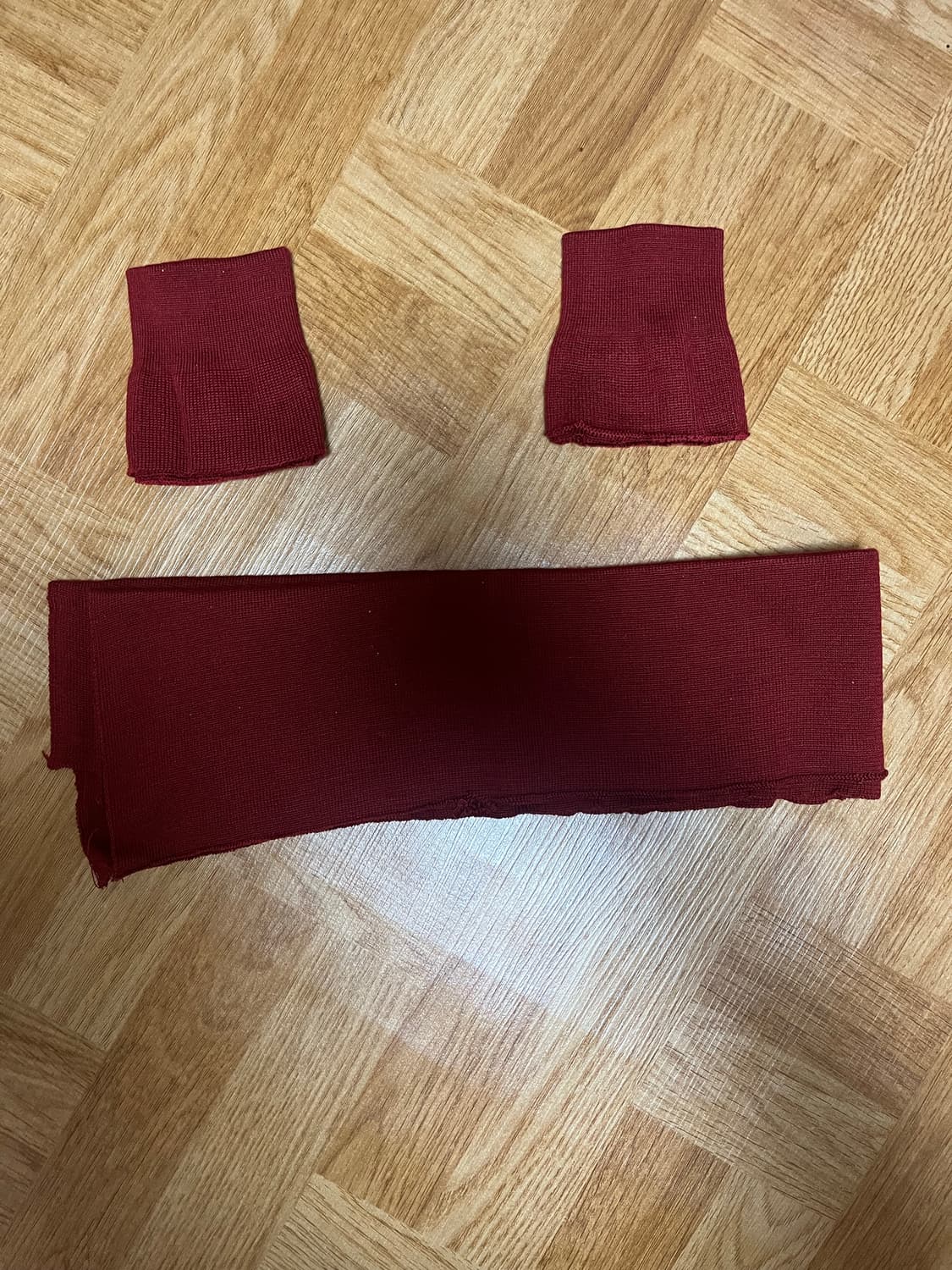 A-2 자켓 빨간색 시보리 리페어 세트 상품이미지1