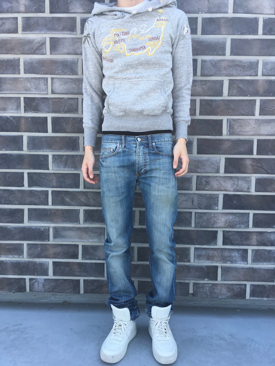 KAPITAL Japan Map Hoodie 상품이미지6