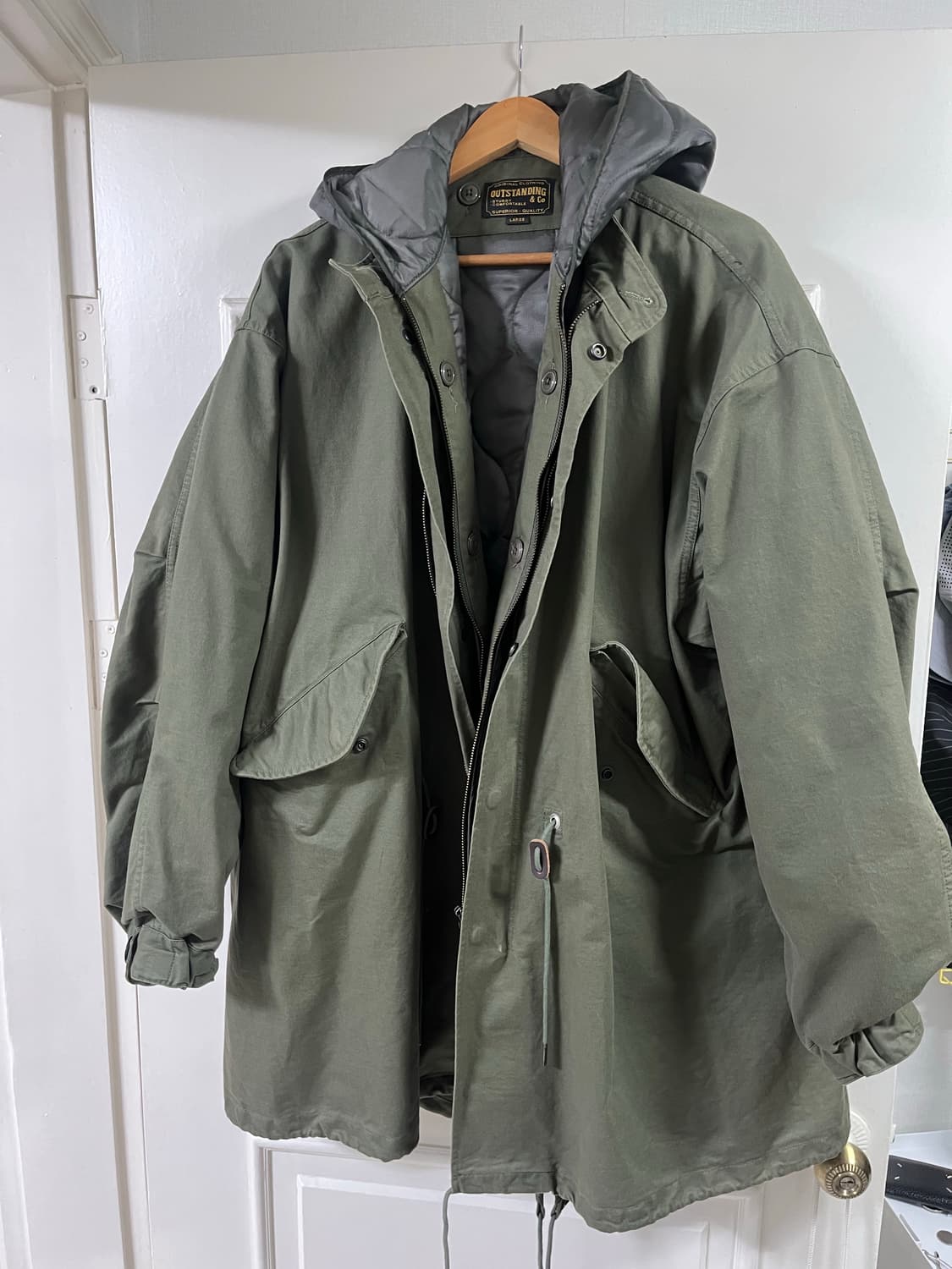 아웃스탠딩 피쉬테일 파카 상품이미지1