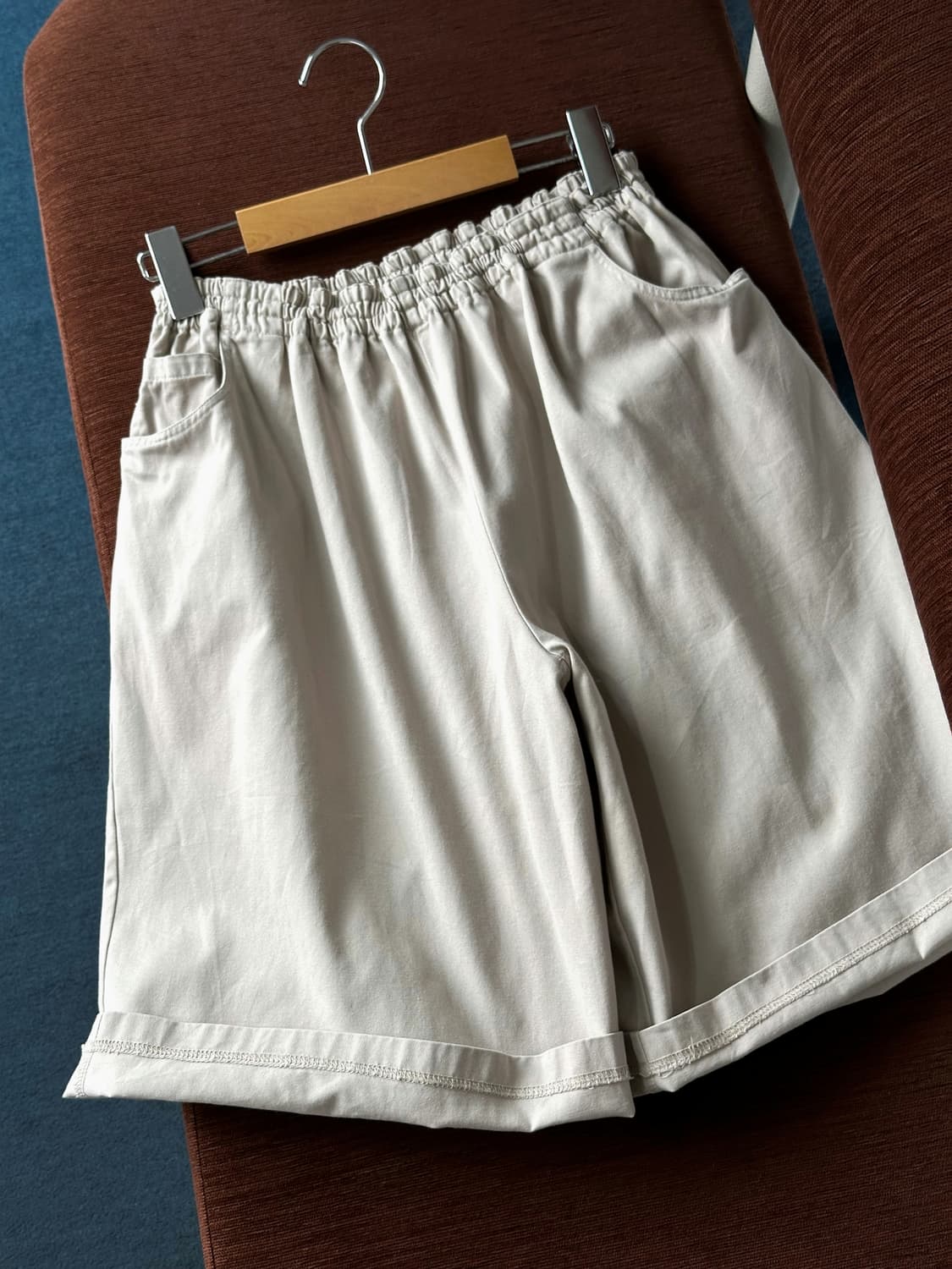 Natural cotton easy shorts 상품이미지4