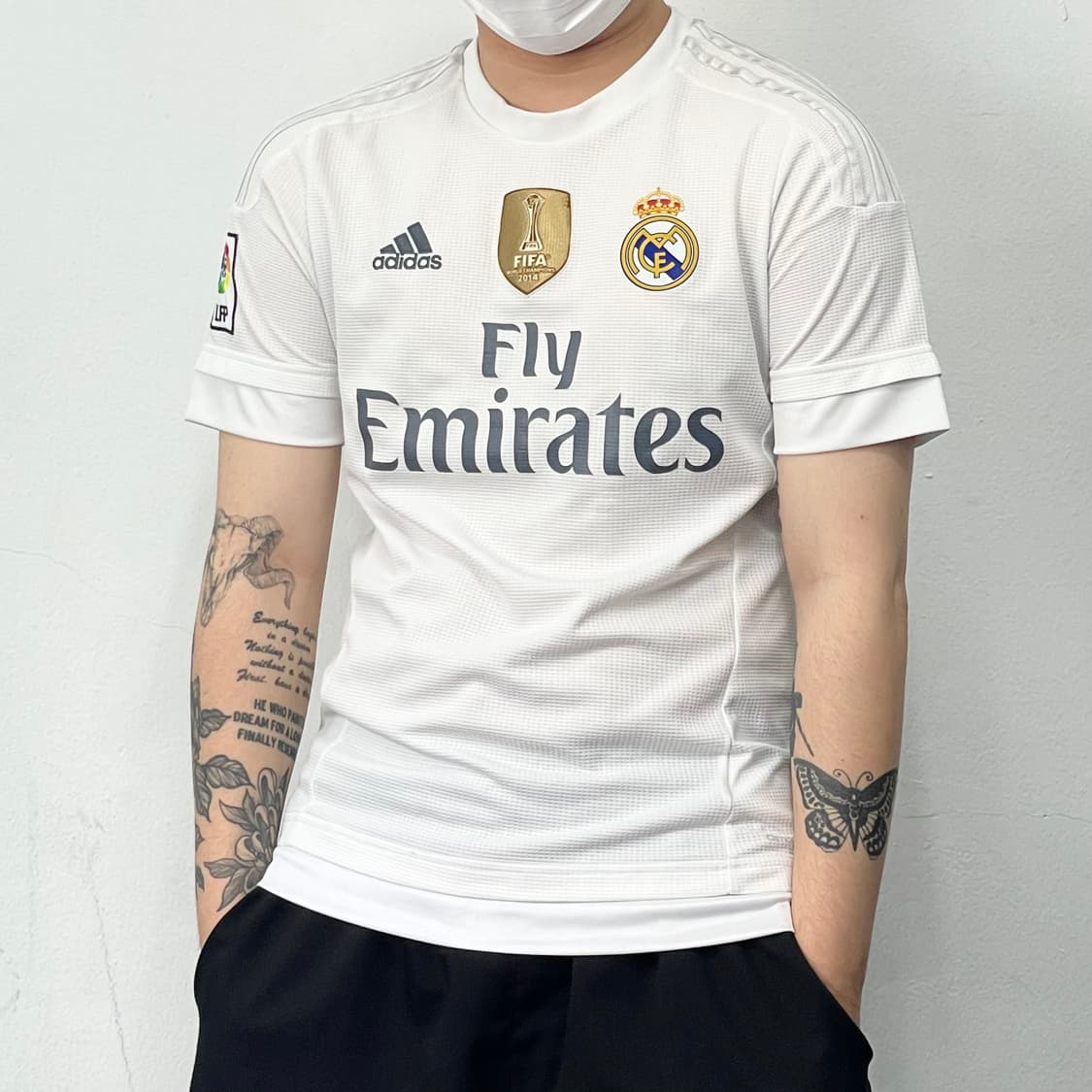 아디다스 레알마드리드 2014 화이트 홈 유니폼 져지 상품이미지2