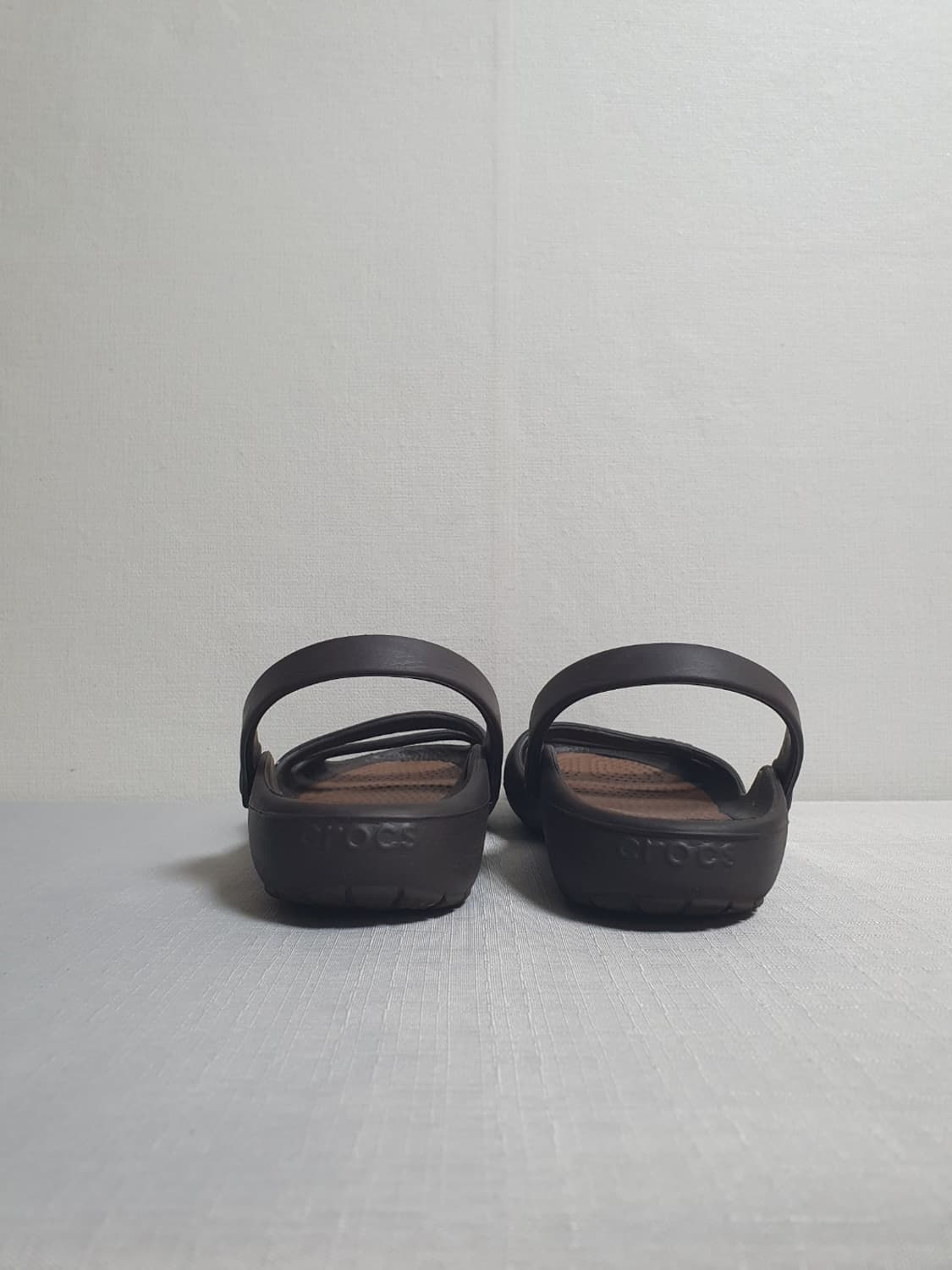 크록스 샌들 클레오2 에스프레쏘 브라운 240mm 상품이미지4
