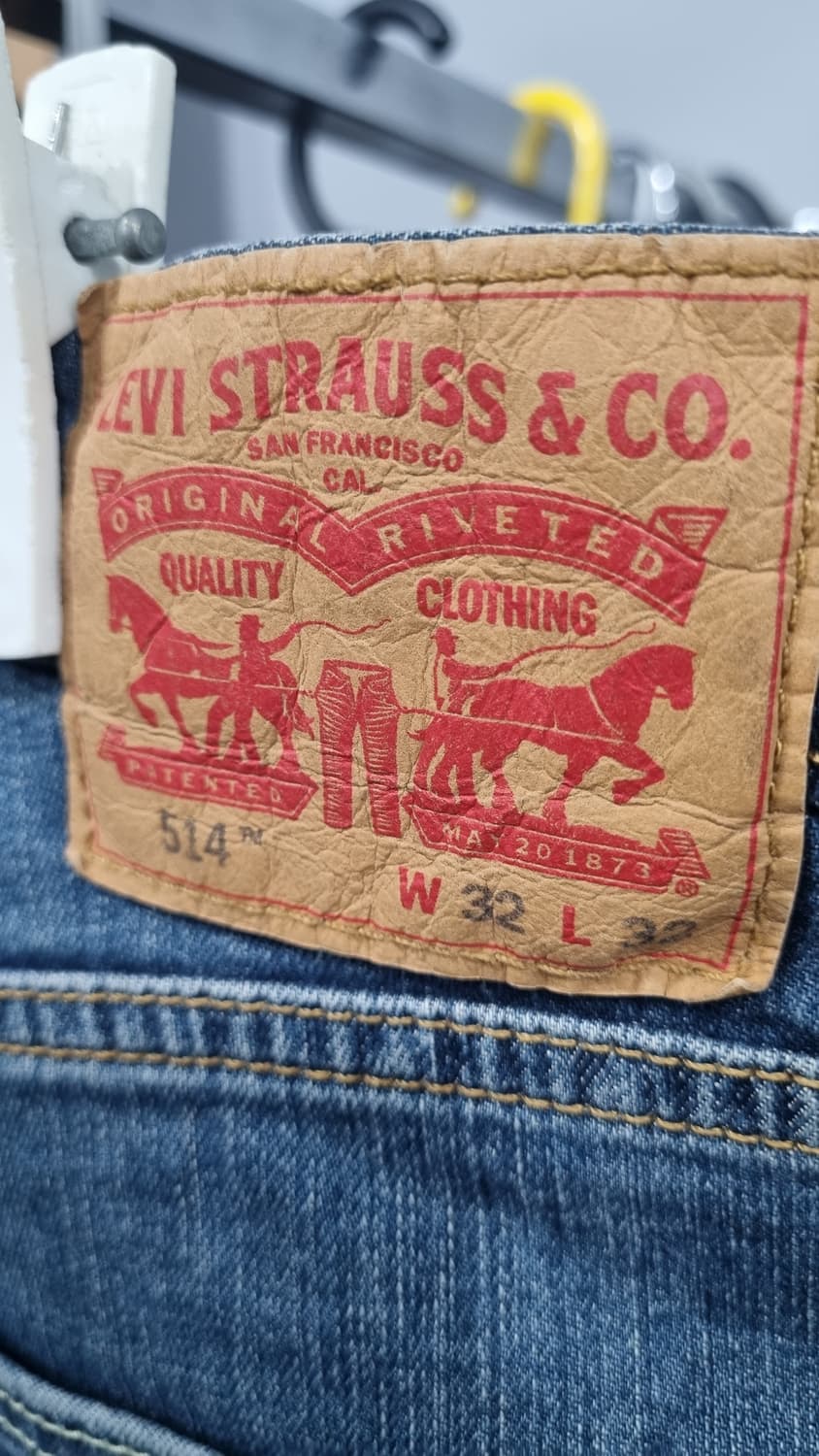 LEVI'S(514) 워싱 데님진 33size(허리반품43) 상태8 상품이미지4