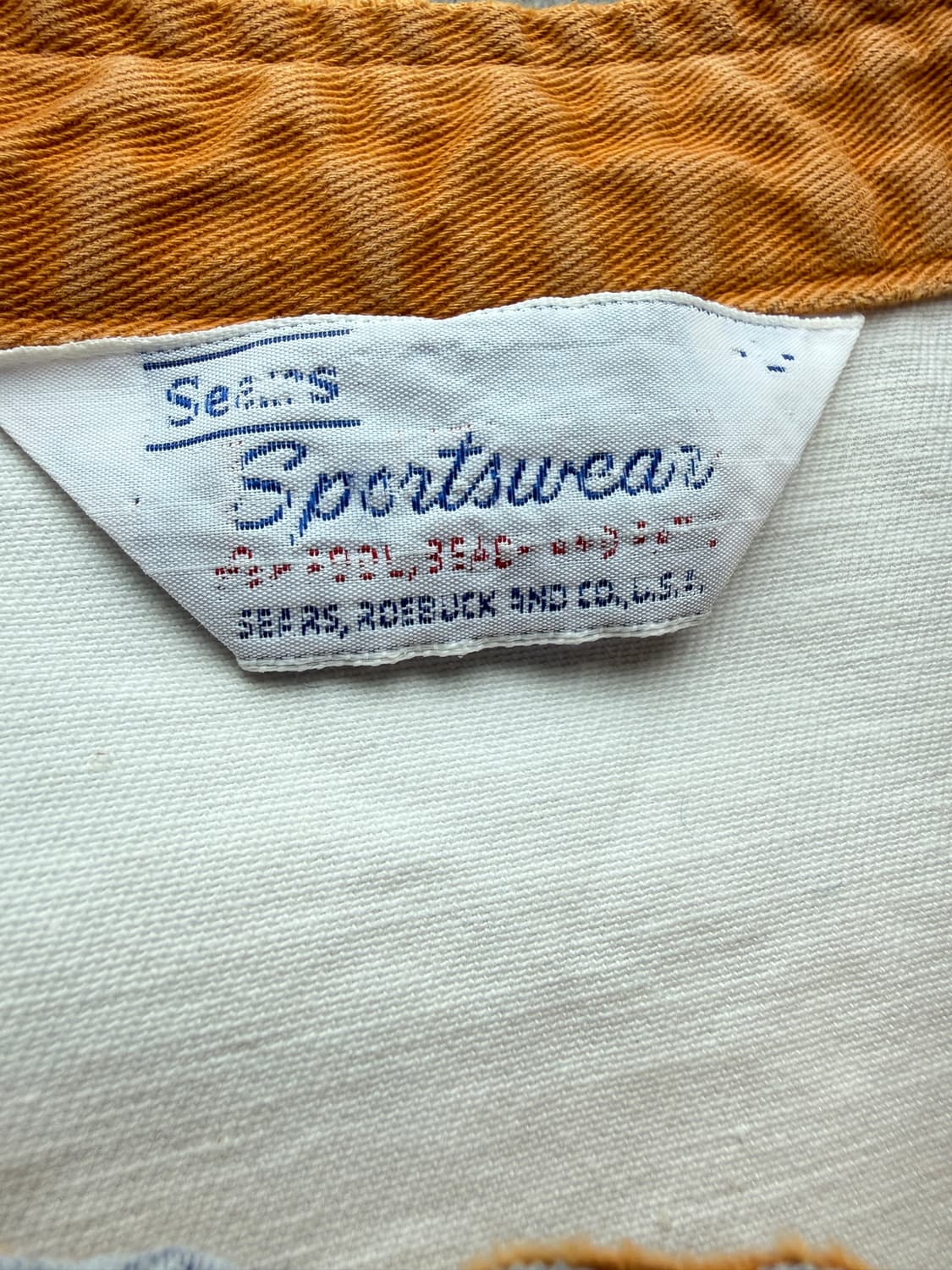 60s 시어스 집업 자켓 L(XL) 상품이미지7