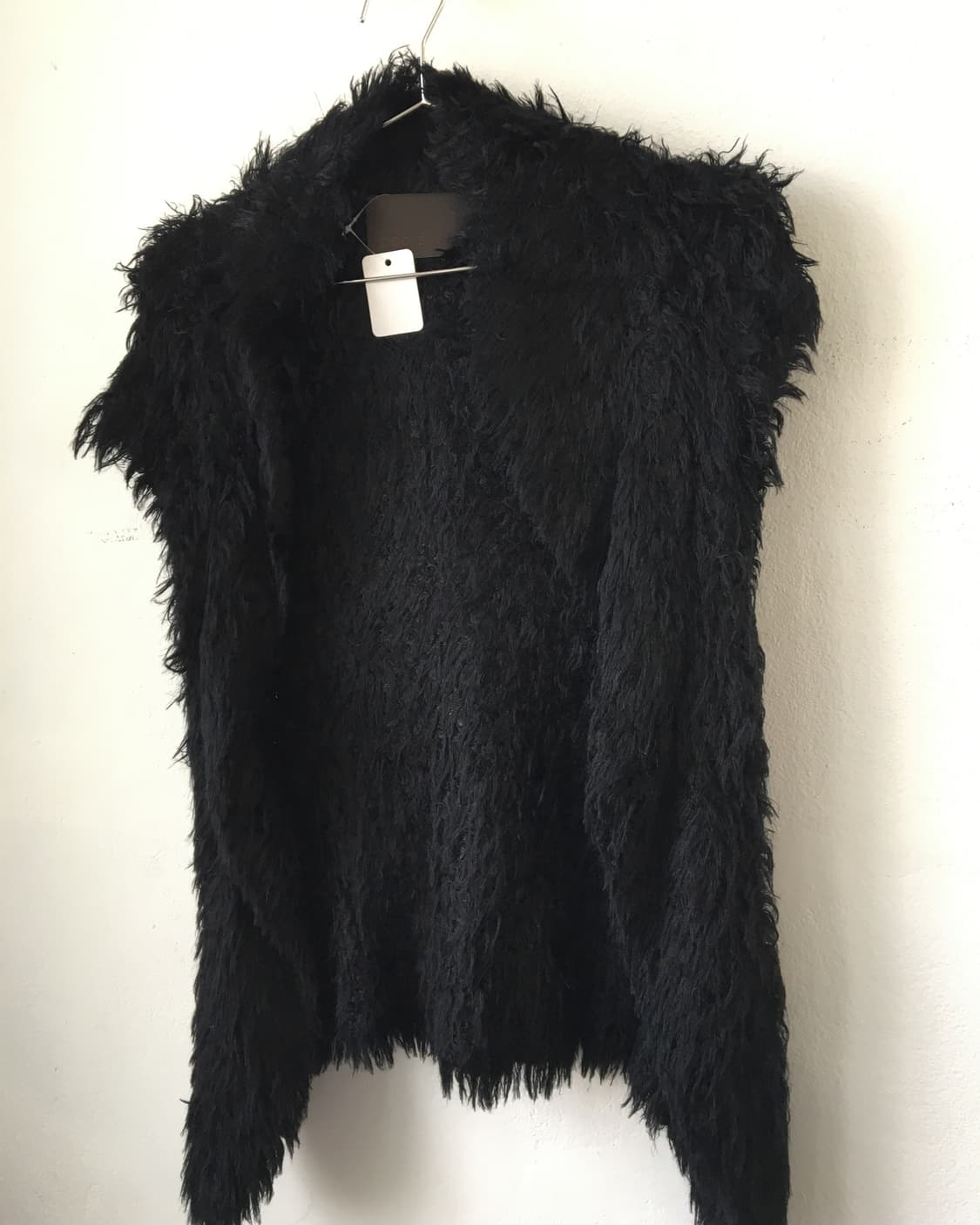 Fluffy open vest 상품이미지4