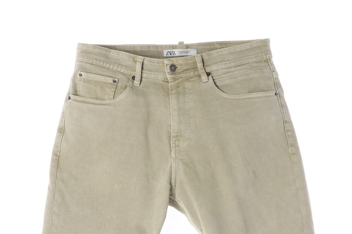ZARA 베이지 데님 하프 팬츠 32 상품이미지3