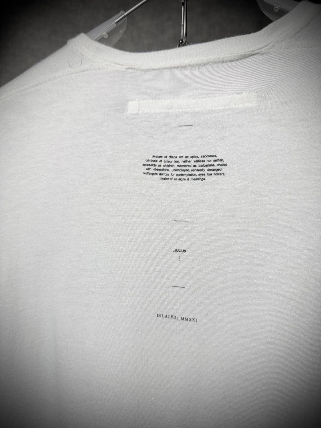 Julius x NUBIAN 21PF ’[ DILATED; MMXXI ] 상품이미지9