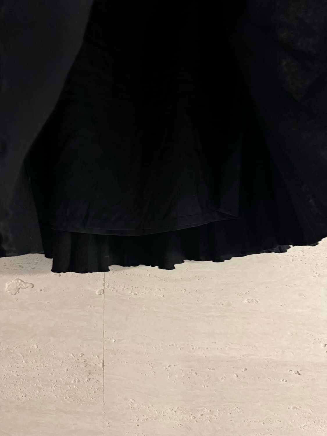 Vintage pleats midi skirt 상품이미지3