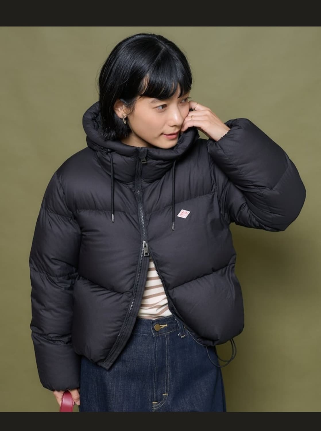 새상품) 단톤 다운후드자켓 s사이즈 상품이미지3