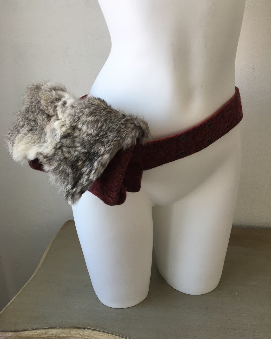  fur pocket belt 상품이미지1