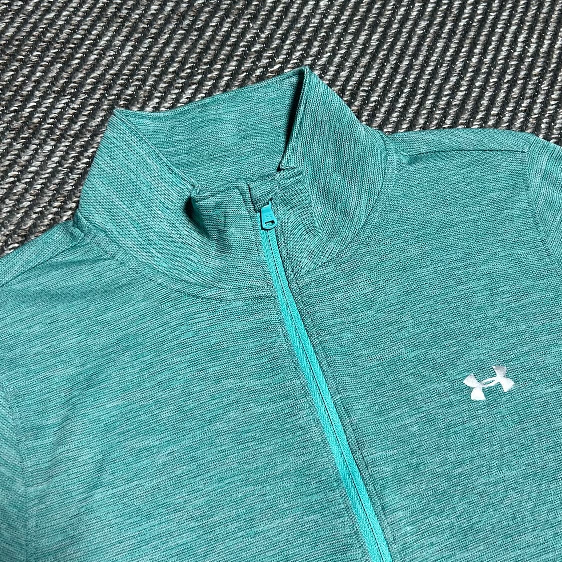 [M] Underarmour 언더아머 우먼즈 민트 반집업 기능성 티셔츠 상품이미지3
