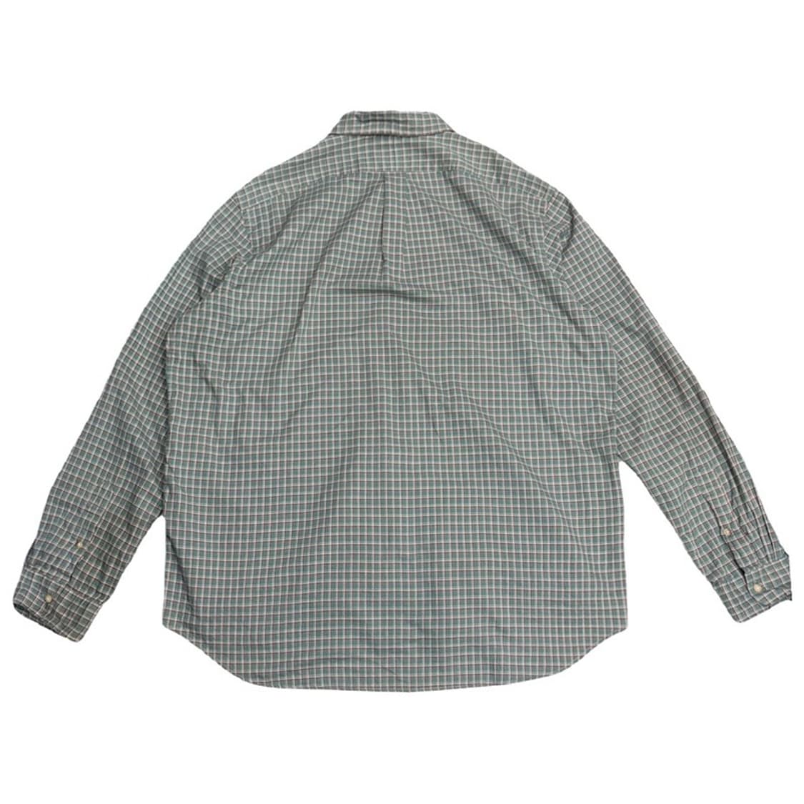 POLO 깅엄 체크 포플린 셔츠 XXL 상품이미지6