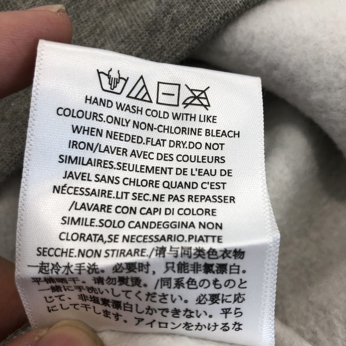 피오갓 에센셜 스웻셔츠 L 상품이미지8