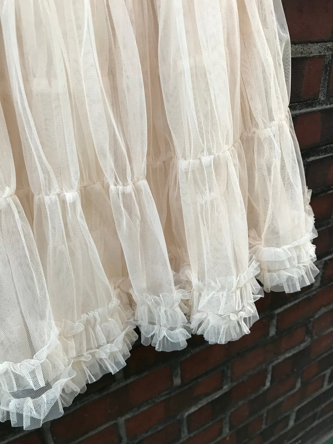 Vintage frill skirt 상품이미지4