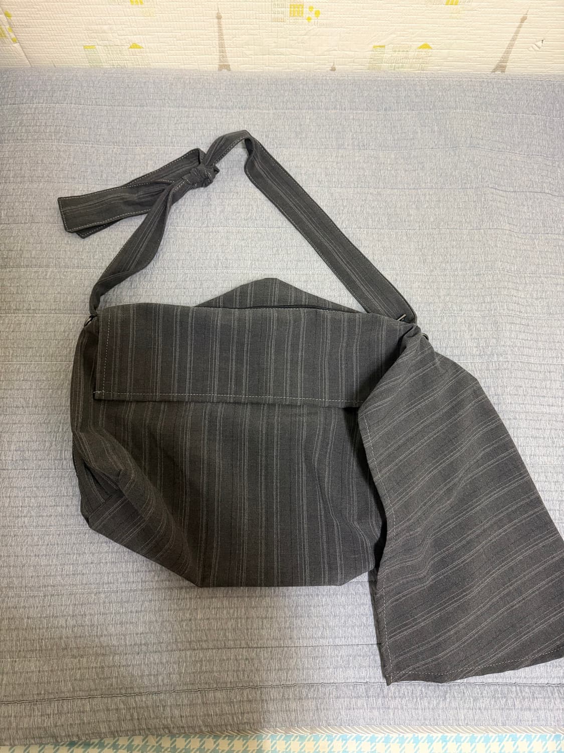 비긴 202 히모 테일백 멀티 스트라이프 상품이미지2