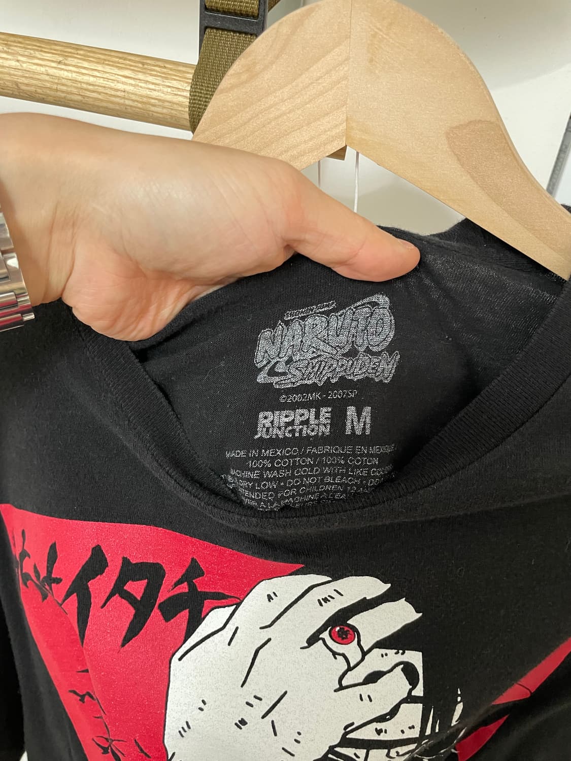 나루토 오피셜 티셔츠 (M) 상품이미지2