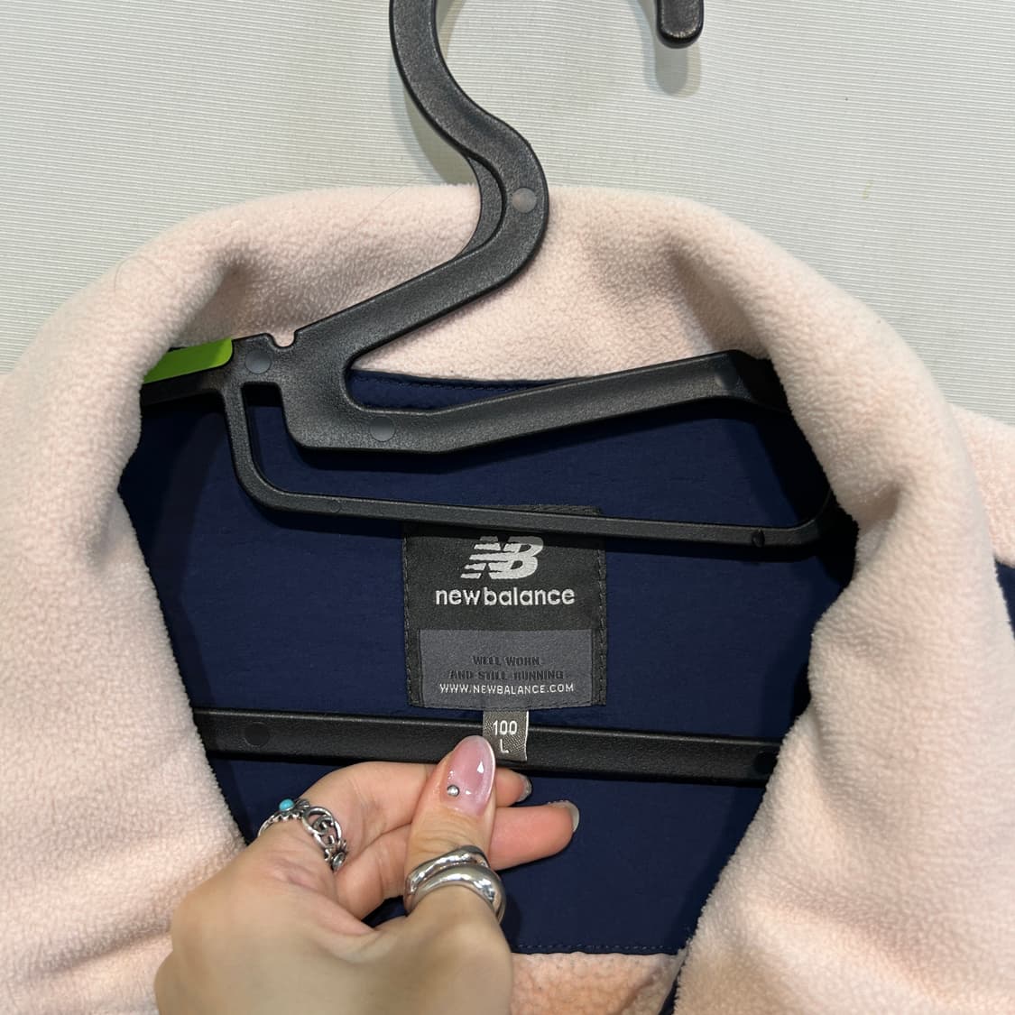 뉴발란스 남성 후리스 자켓 100  상품이미지2