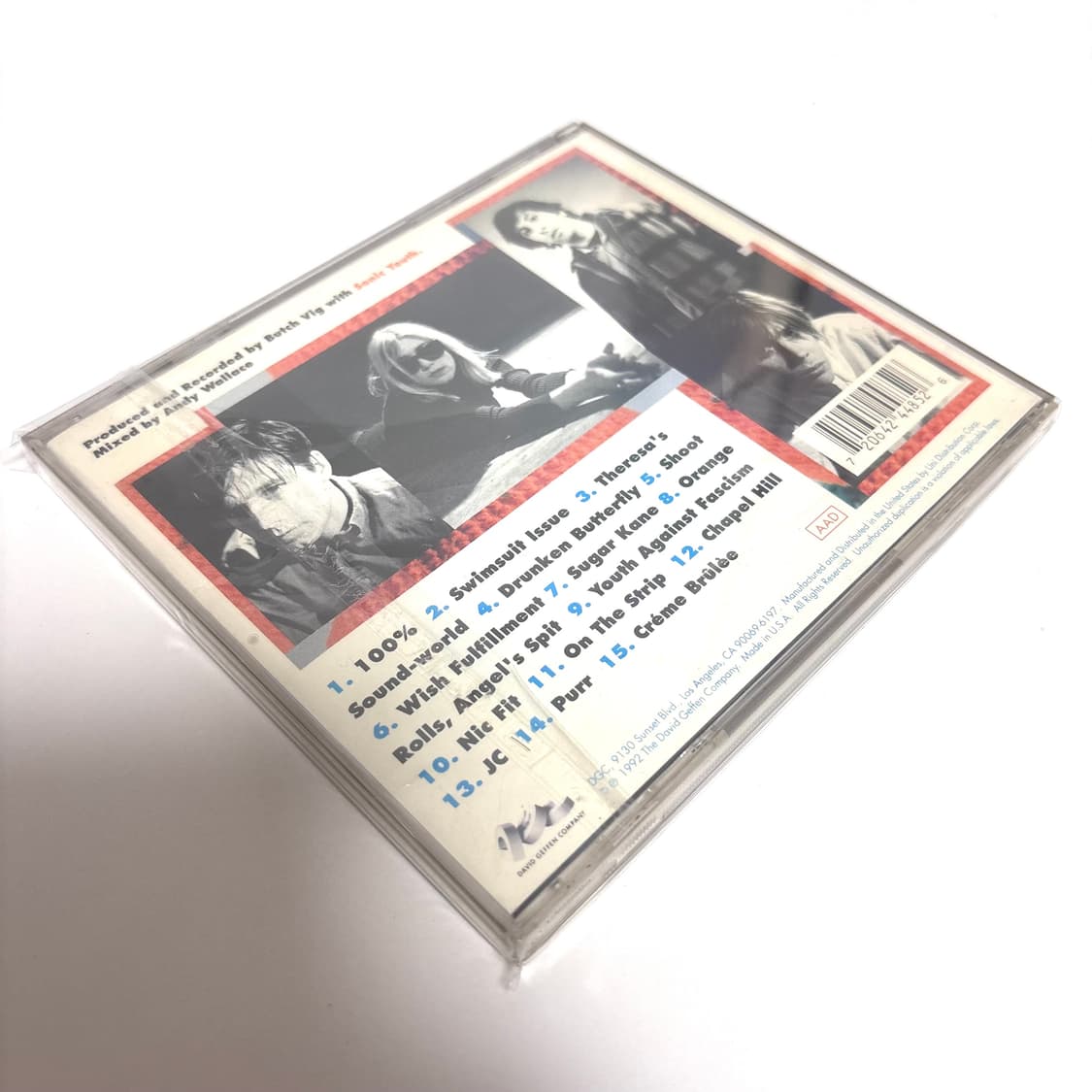 (92년) 소닉유스 sonic youth dirty CD 앨범 상품이미지2