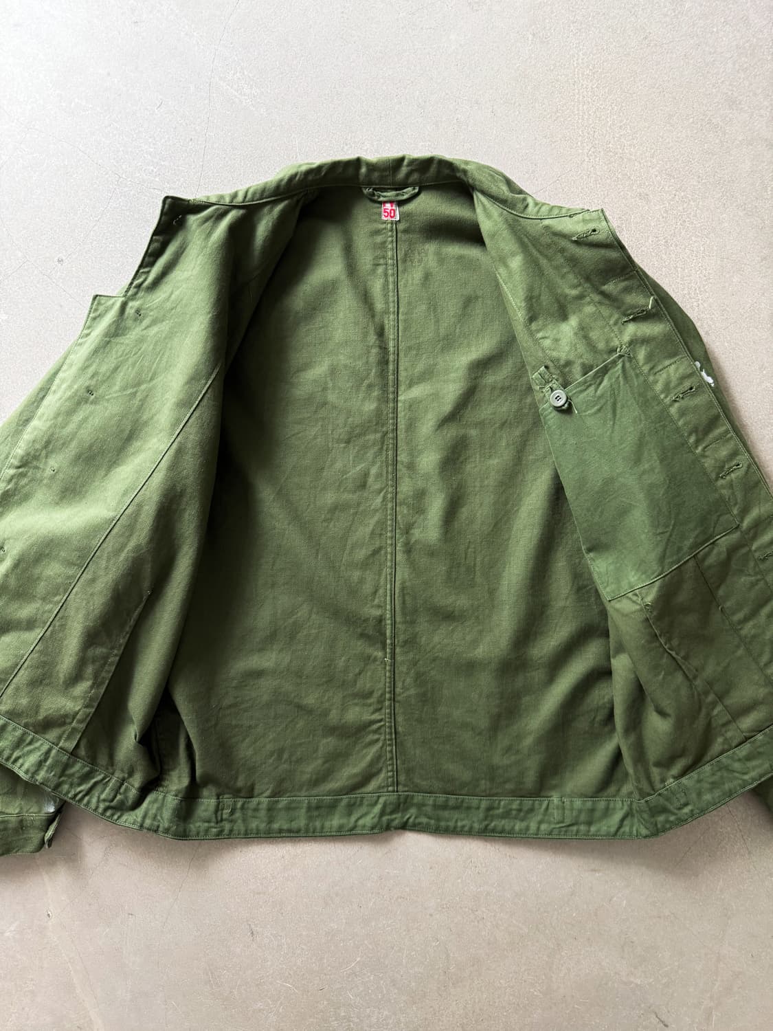 60s-70s Sweden Army Mechanic Jacket 상품이미지10