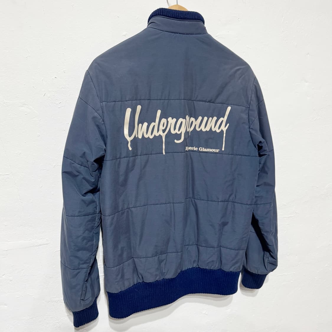 히스테릭글래머 프리마로프트 패디드 자켓 네이비 상품이미지6