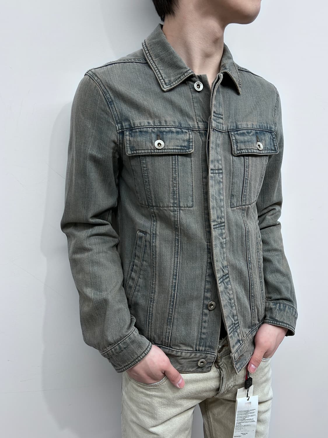 카이 아크만 워싱 트러커 데님 자켓 상품이미지2